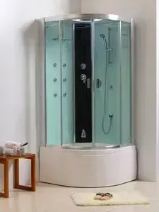 Душевая кабина IDDIS Sicily 90x90x219 гидромассажная с парогенератором (S21R099i85)