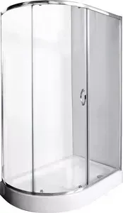 Душевой уголок Rush Fiji 120x80 см профиль хром, стекло прозрачное (FI-A180120-R)