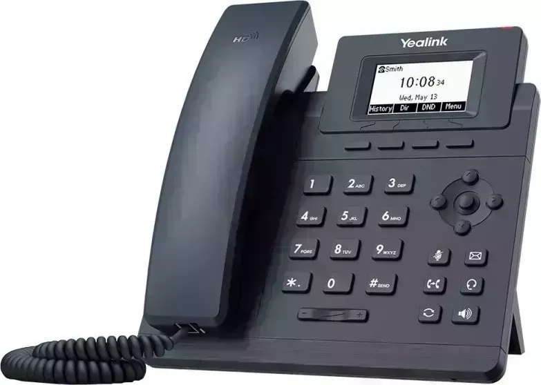 VoIP-телефон Yealink SIP-T30P (с блоком питания)
