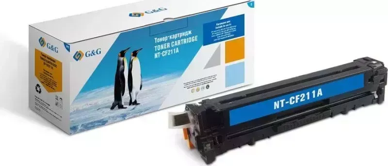 Картридж    Расходный материал для печати G&G NT-CF211A голубой (Картридж)