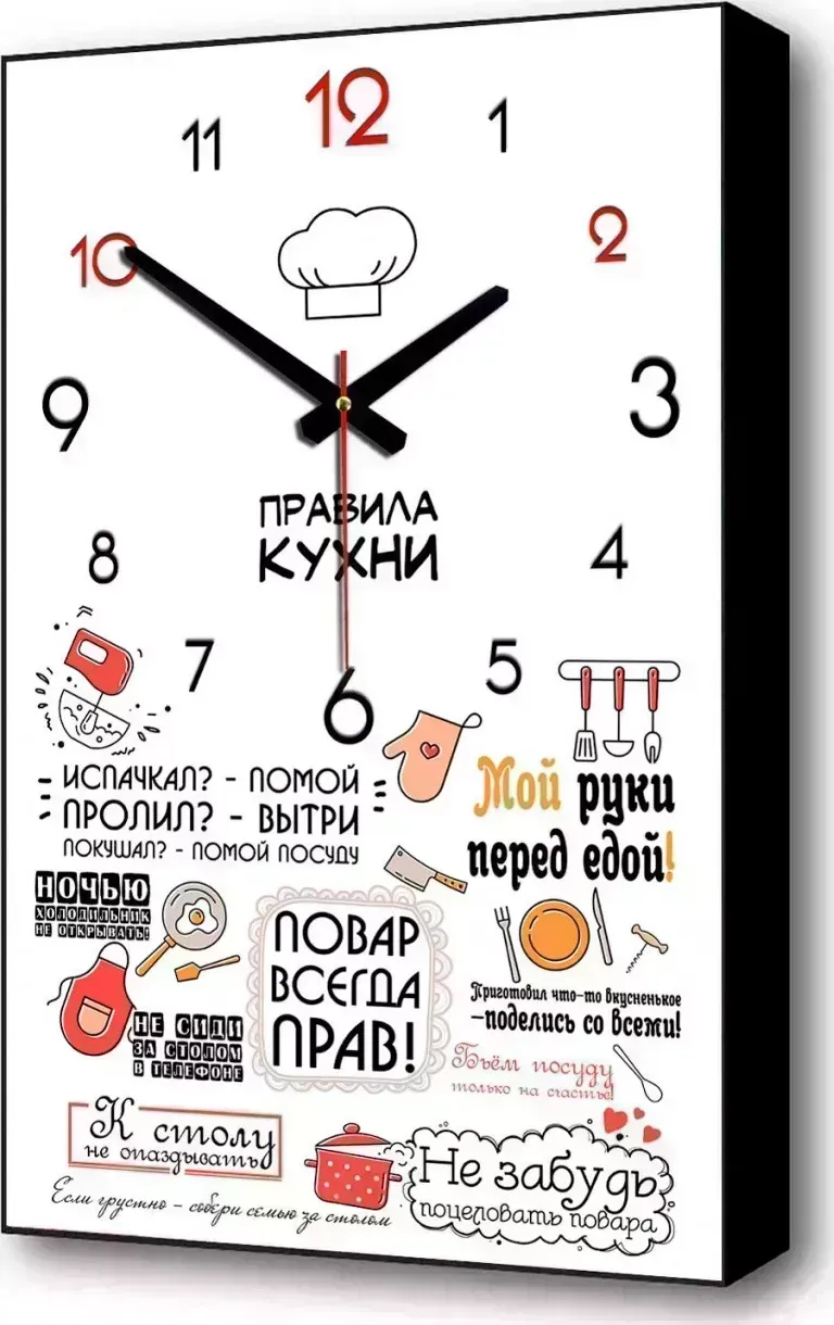 Часы настенные    Часы настенные Topposters BL-2570