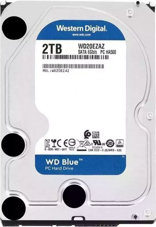 Жесткий диск    Жесткий диск Western Digital BLUE SATA 2TB (WD20EZAZ)