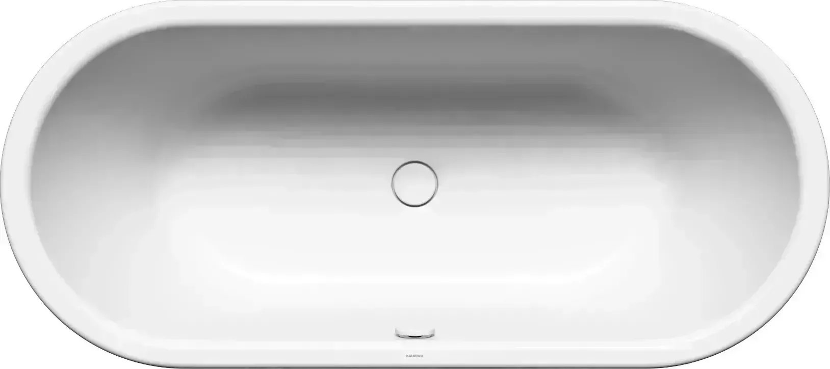 Стальная ванна Kaldewei Centro Duo Oval Мод.128 180х80см (282800010001)