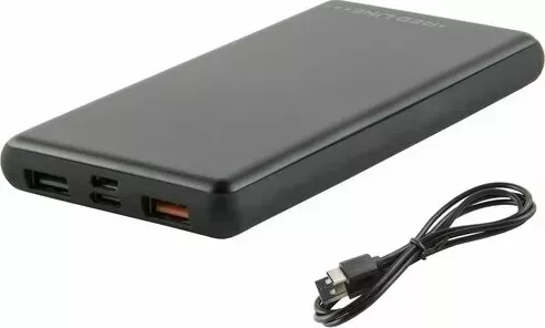 Внешний аккумулятор RedLine PDP-3А 10000mAh черный