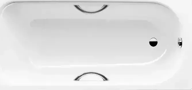 Стальная ванна Kaldewei Saniform Plus Star Мод.331 150х70см белый + отв.под ручки + easy-clean (133100013001)