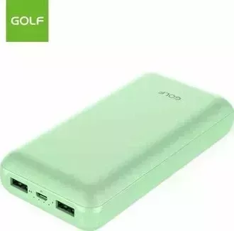 Внешний аккумулятор Golf G57 20000mah зеленый