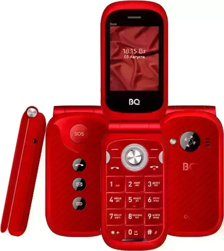 Смартфон BQ 2451 Daze Red