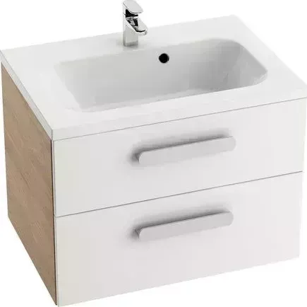 Тумба RAVAK SD 600 CHROME II капучино/белая (X000000919)