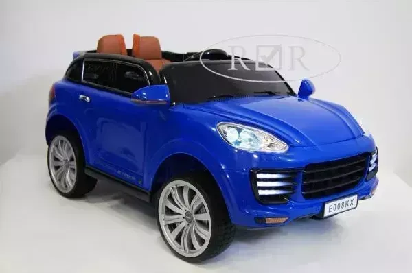 Электромобиль RIVERTOYS PORSCHE E008KX синий