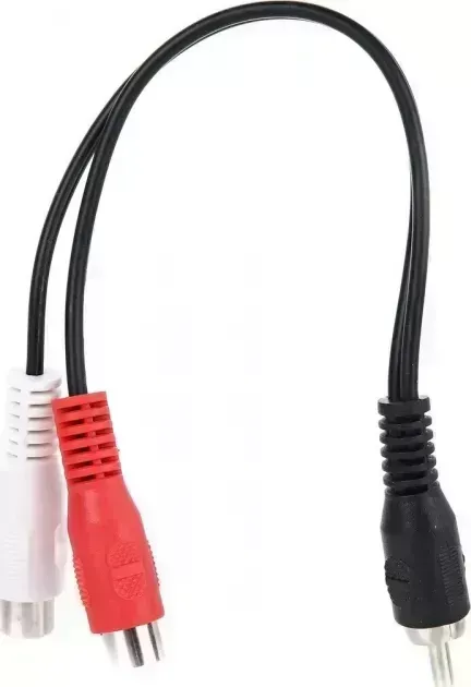 Кабель Telecom Audio 1RCA-2RCA M-F 0.2M (TAV4954-0.2M)