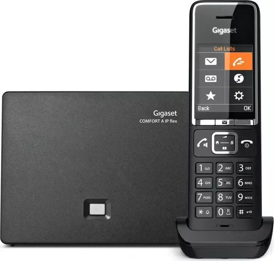Радиотелефон COMFORT Gigaset 550A IP FLEX RUS черный