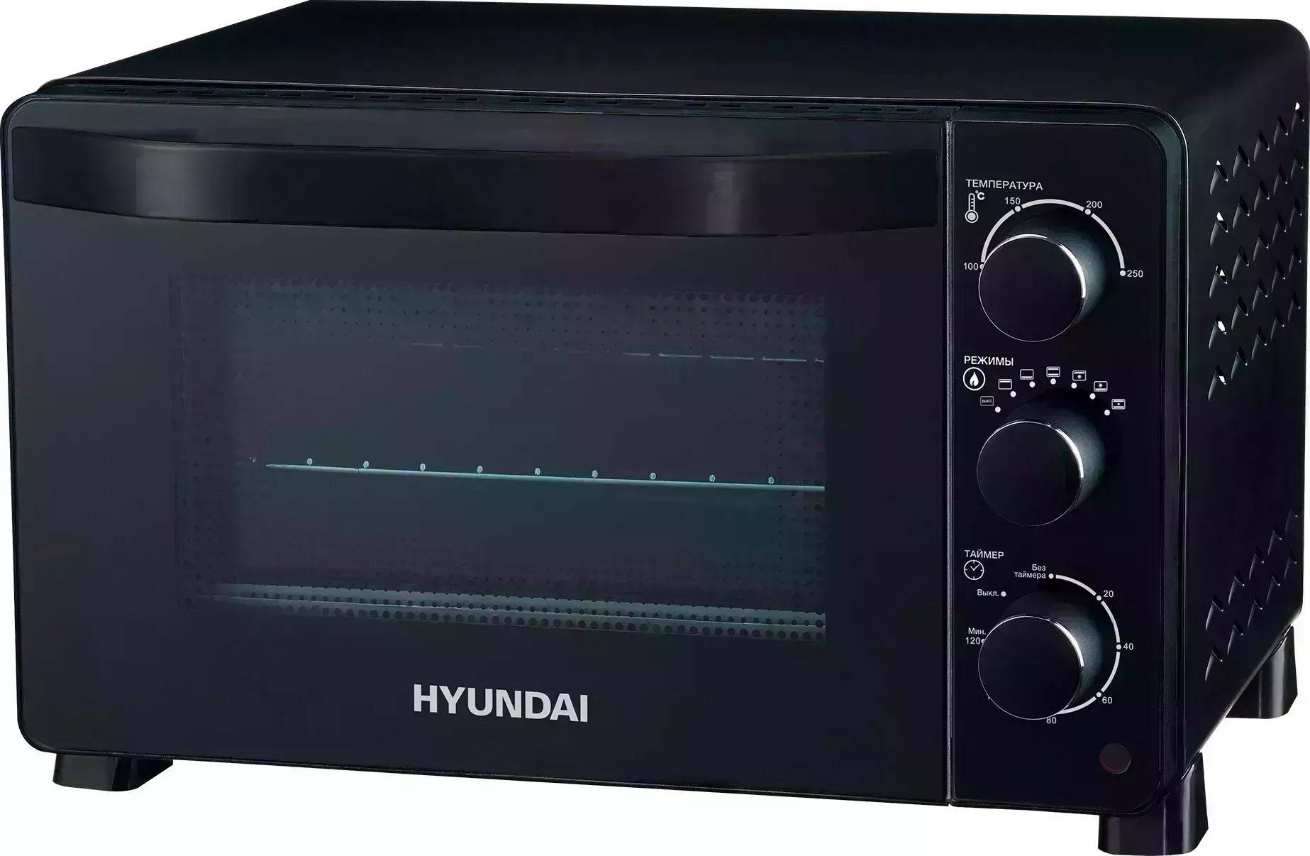 Мини-печь HYUNDAI MIO-HY080 черный