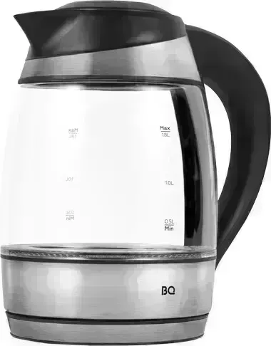 Чайник электрический BQ -KT1735G Черный-Сталь