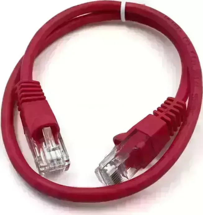 Кабель Патч-корд Buro UTP 4 пары cat5E CCA molded 3м красный RJ-45 (m)-RJ-45 (m)
