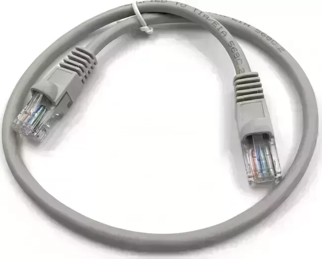 Кабель Патч-корд Buro UTP 4 пары cat5E CCA molded 20м серый RJ-45 (m)-RJ-45 (m)