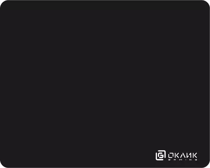 Коврик для мыши Oklick OK-F0351 черный 350x280x3 мм