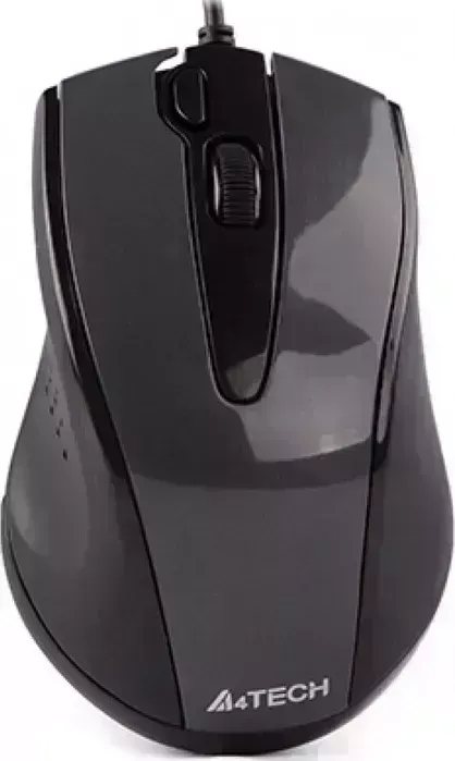 Мышь проводная A4Tech V-Track Padless N-500FS, черный, оптическая (1000dpi)