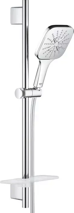 Душевой гарнитур Grohe Rainshower SmartActive с полочкой, 3 режима струи, хром (26583000)