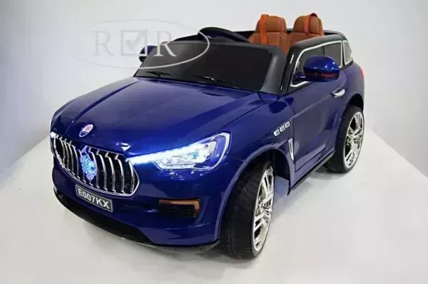 Электромобиль RIVERTOYS MASERATI E007KX синий