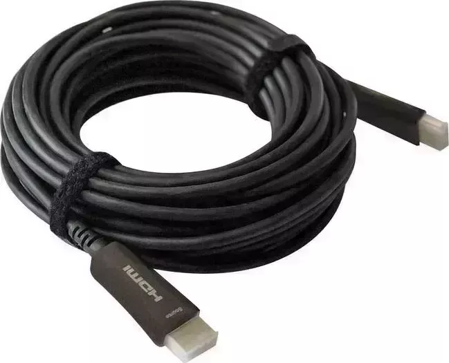 Кабель Digma HDMI HDMI 2.0 AOC HDMI (m)/HDMI (m) 50м. Позолоченные контакты черный (BHP AOC 2.0-50)