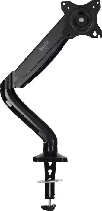 Кронштейн Buro для мониторов M1 черный 17"-27" макс.9кг крепление к столешнице поворот и наклон