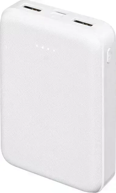 Внешний аккумулятор Buro T4-10000 10000mAh 2A 2xUSB белый (T4-10000-WT)