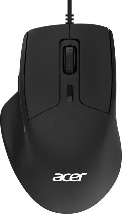 Мышь проводная Acer OMW130 черный оптическая (3600dpi) USB (6but) (ZL.MCEEE.00J)