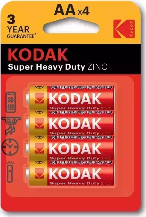 Батарейки KODAK R6-4BL EXTRA HEAVY DUTY (Б0005119)