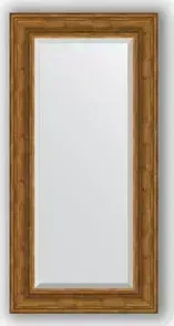 Зеркало Evoform с фацетом в багетной раме Exclusive 59x119 см, травленая бронза 99 мм (BY 3498)