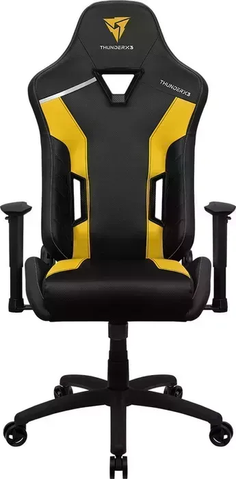 Кресло офисное ThunderX3 компьютерное игровое TC3 Max bumblebee yellow