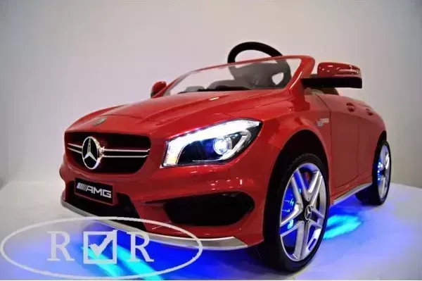 Электромобиль RIVERTOYS MERCEDES-BENZ CLA45 A777AA красный