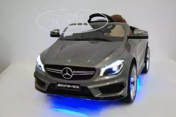 Электромобиль RIVERTOYS MERCEDES-BENZ CLA45 A777AA серебристый