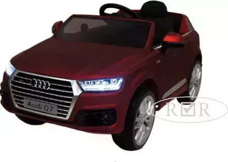 Электромобиль RIVERTOYS AUDI Q7 QUATTRO красный матовый