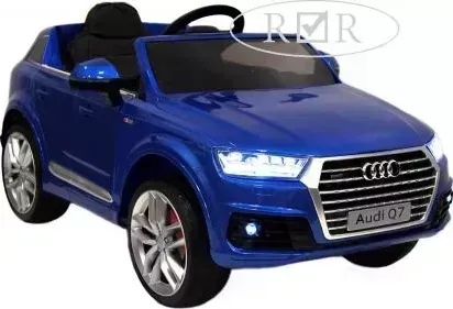 Электромобиль RIVERTOYS AUDI Q7 QUATTRO синий глянец