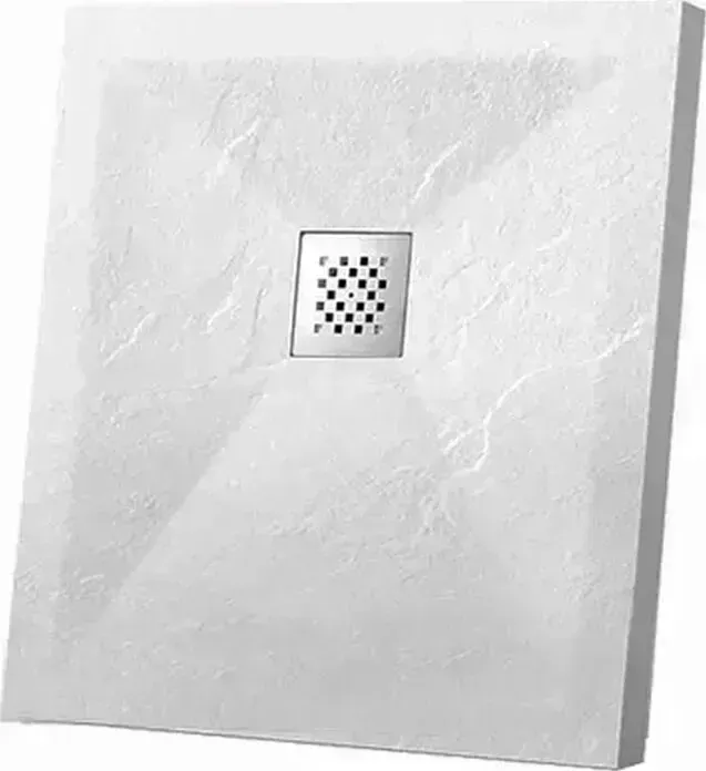 Душевой поддон Vincea VST-4SR 100x100 с сифоном, белый матовый (VST-4SR1010W, Vsph-D132)