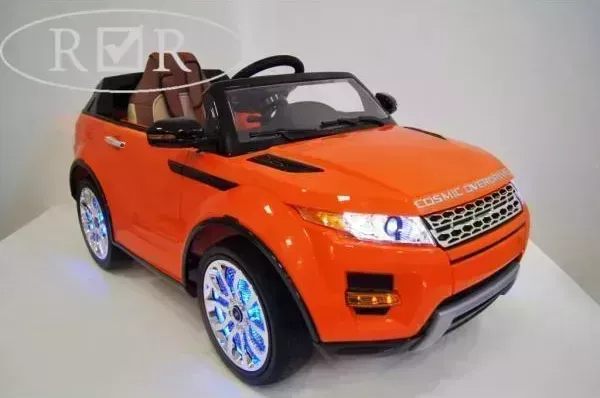Электромобиль RIVERTOYS RANGE ROVER A111AA VIP оранжевый