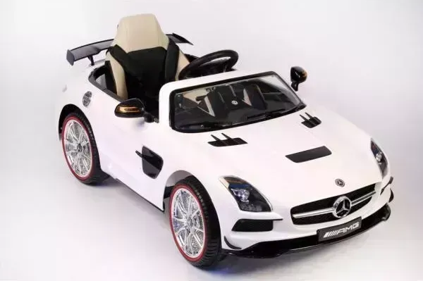 Электромобиль RIVERTOYS MERCEDES-BENZ SLS A333AA VIP белый