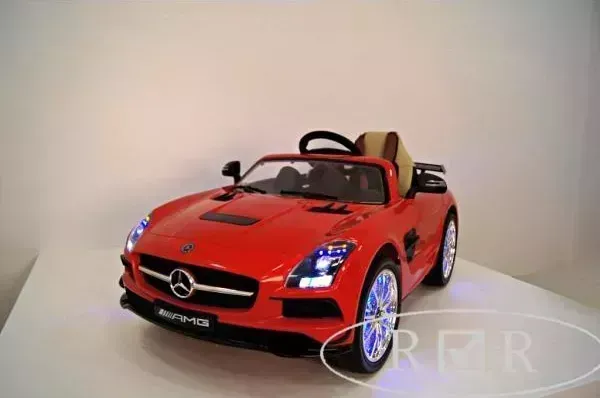 Электромобиль RIVERTOYS MERCEDES-BENZ SLS A333AA VIP красный
