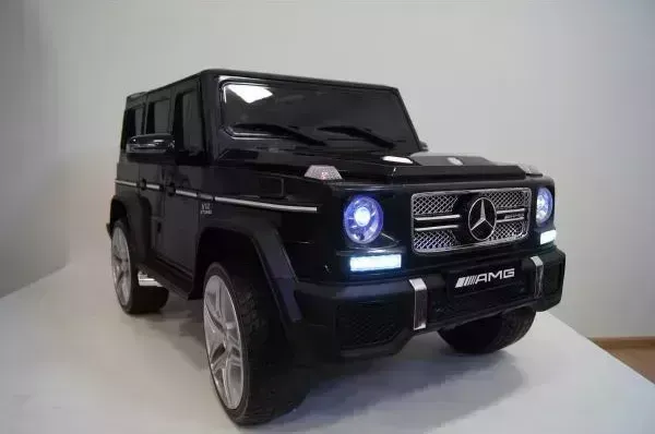 Электромобиль RIVERTOYS MERCEDES-BENZ-G65-AMG черный