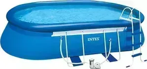 Надувной бассейн INTEX 26192 овальный Oval Frame 549х305х107см (10920л)