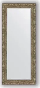 Зеркало Evoform с фацетом в багетной раме Exclusive 60x145 см, виньетка античная латунь 85 мм (BY 3541)