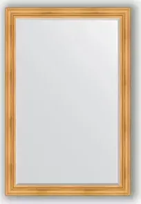 Зеркало Evoform с фацетом в багетной раме Exclusive 119x179 см, травленое золото 99 мм (BY 3626)