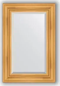 Зеркало Evoform с фацетом в багетной раме Exclusive 59x89 см, травленое золото 99 мм (BY 3418)