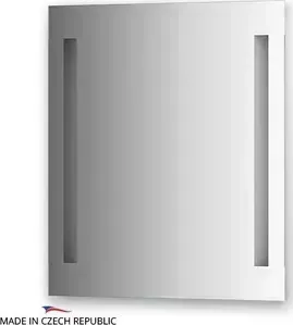 Зеркало Ellux Linea 60х70 см, с 2-мя встроенными - светильниками 12 W (LIN-A2 9116)