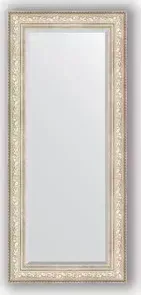 Зеркало Evoform с фацетом в багетной раме Exclusive 70x160 см, виньетка серебро 109 мм (BY 3582)