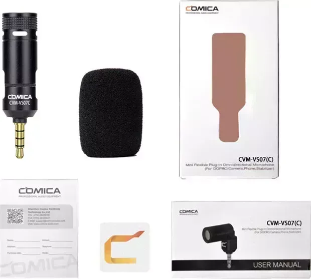 Микрофон Comica накамерный CVM-VS07C