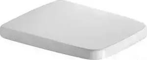 Сиденье для унитаза Duravit Pura vida с мех soft close бел/сталь (0069190000)