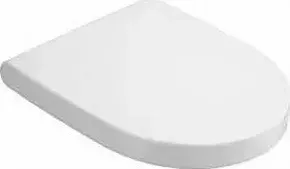 Сиденье для унитаза Villeroy Boch Subway с мех плав закр белый альпин/хром (9M66 S101)