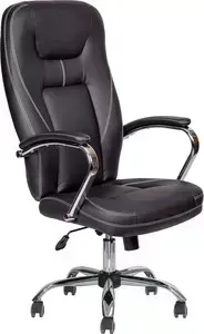 Кресло офисное Алвест AV 120 CH (04) MK экокожа 223 черная