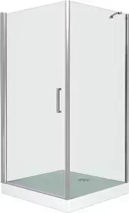 Душевой уголок Good Door Pandora CR90*90-C-CH профиль хром, стекло прозрачное (ПД00003)